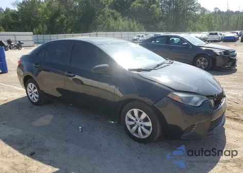 2015 Toyota Corolla L from USA, damaged, VIN 2T1BURHE5FC463333